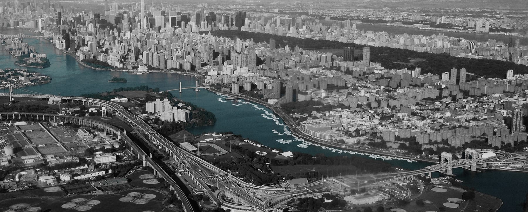 Randalls and Wards Islands — East River site context
