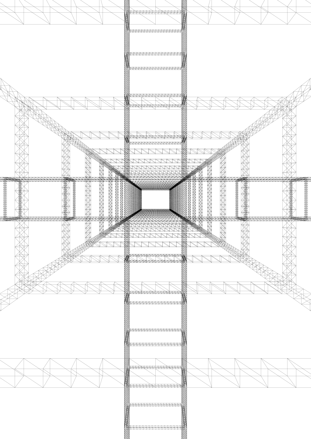 Framework diagram 3 — 3D truss system